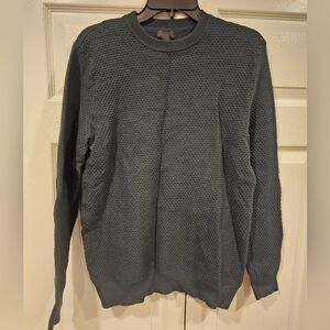 H&M Forest Green Waffle Sweater